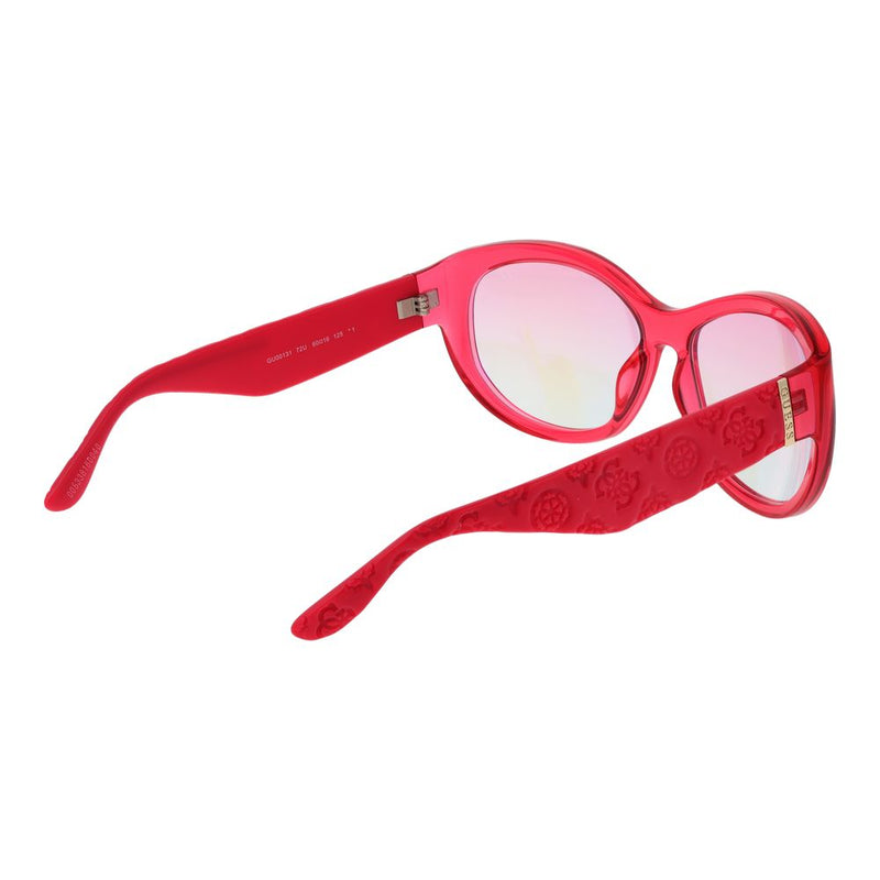Guess Pink Women Sunglass - Chic Oval Design with UV Protection