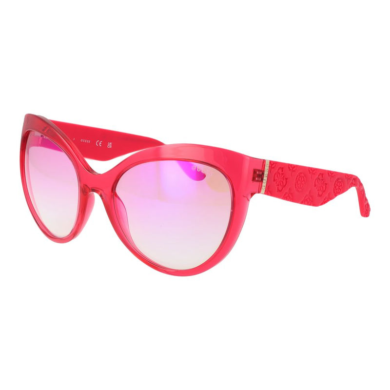 Guess Pink Women Sunglass - Chic Round Frame with UV Protection
