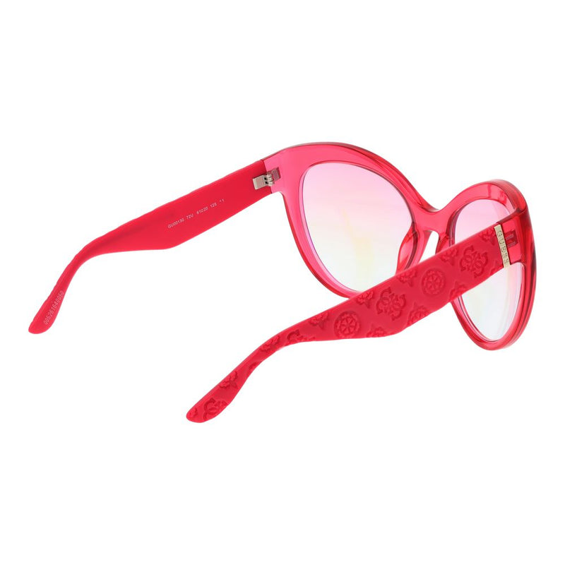 Guess Pink Women Sunglass - Chic Round Frame with UV Protection