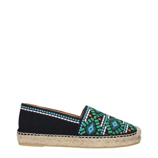Prada Espadrilles van Zwarte Stof