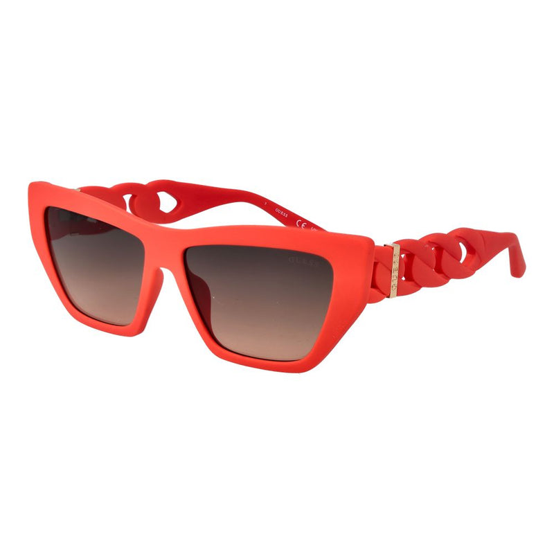 Guess Red Women Sunglass - Cat Eye Style