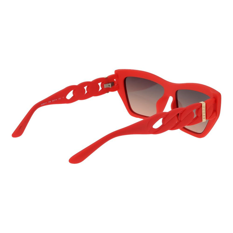 Guess Red Women Sunglass - Cat Eye Style