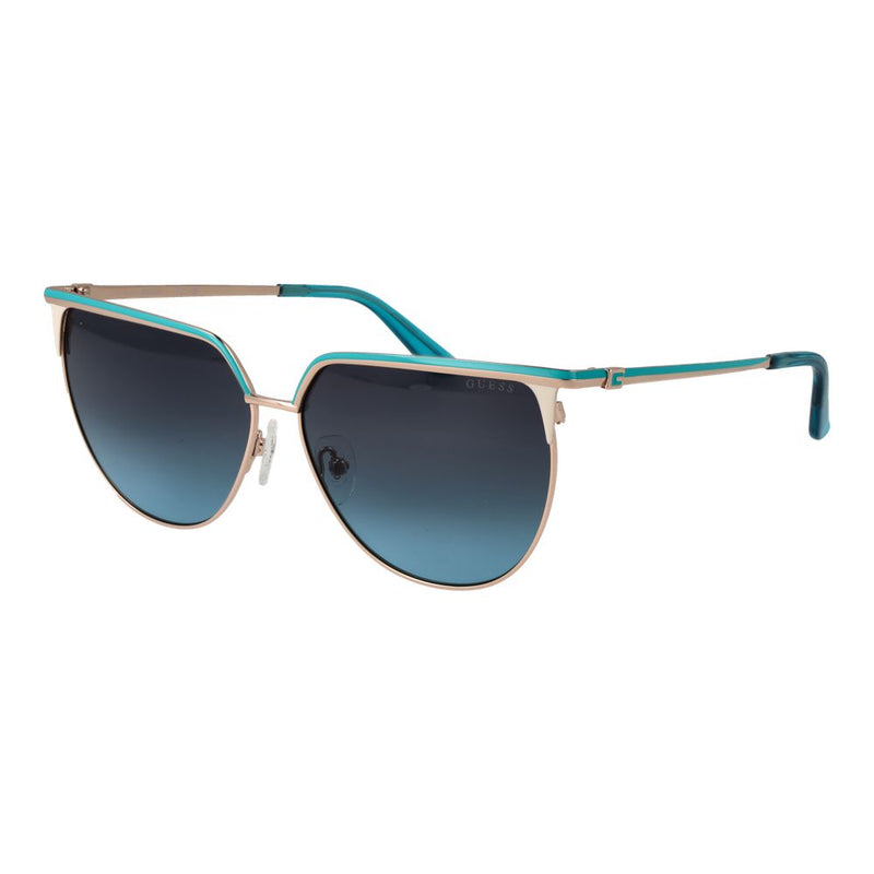 Guess Gold Women Cat Eye Sunglasses