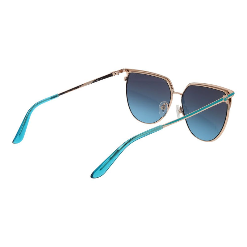 Guess Gold Women Cat Eye Sunglasses