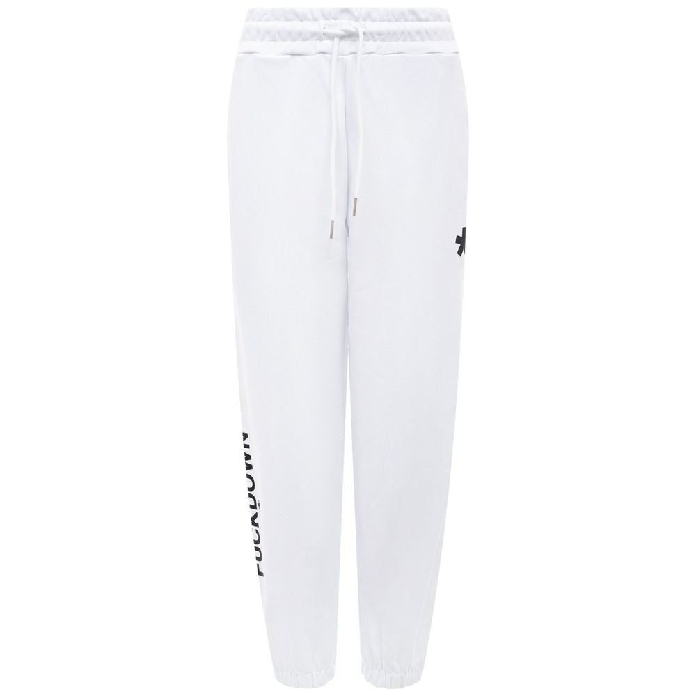 Pantalon blanc en coton pour femme Comme Des Fuckdown