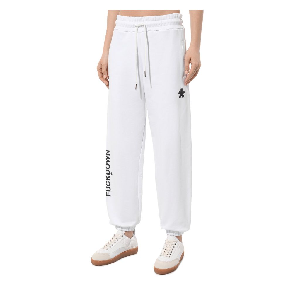Pantalon blanc en coton pour femme Comme Des Fuckdown