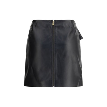 Versace Lambskin Miniskirt