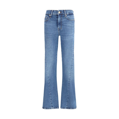Jeans évasés 7FOR Dojo sans découpes