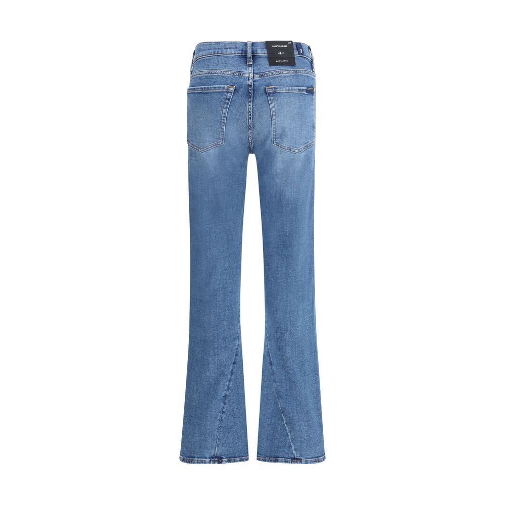 Jeans évasés 7FOR Dojo sans découpes