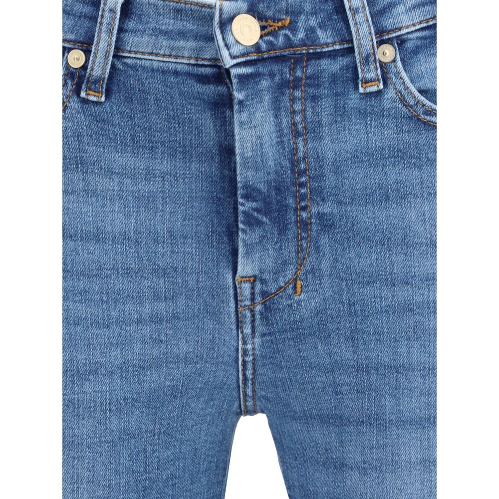 Jeans évasés 7FOR Dojo sans découpes
