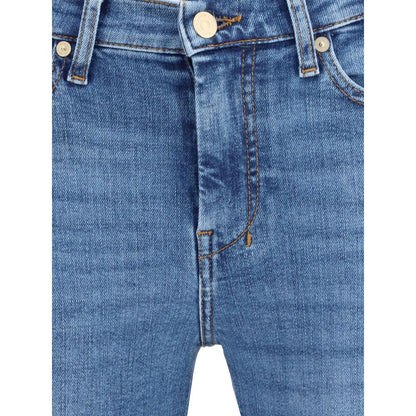 Jeans évasés 7FOR Dojo sans découpes