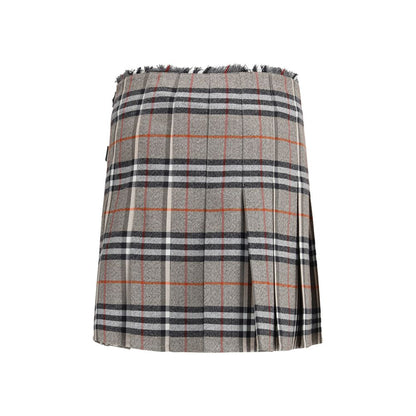 Burberry Check Archive wool Miniskirt