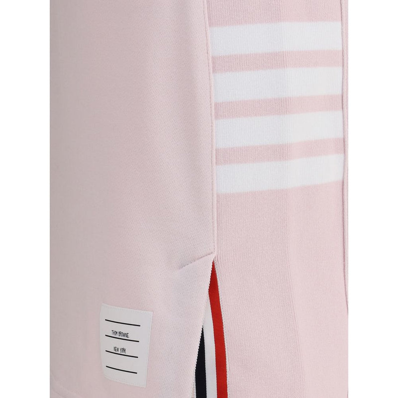 Thom Browne Cotton Mini Skirt - Adjustable Fit with Signature Style