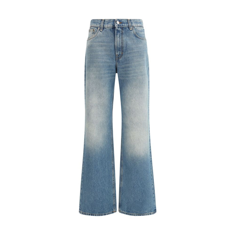 Haikure Wide-leg Jeans - Confort et Élégance en Denim pour Femmes