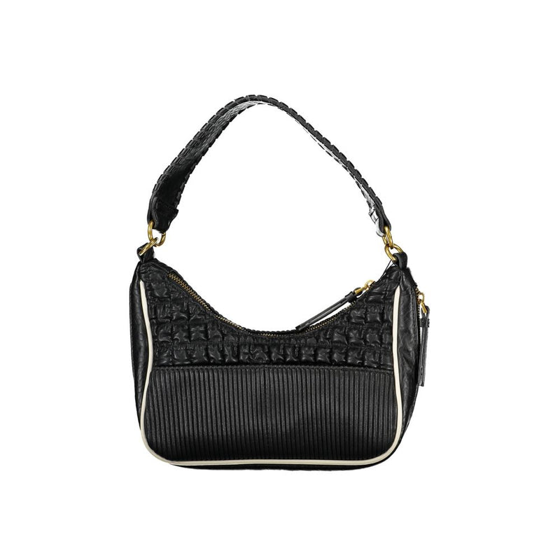 Desigual Black Polyethylene Handbag - Élégant et Pratique