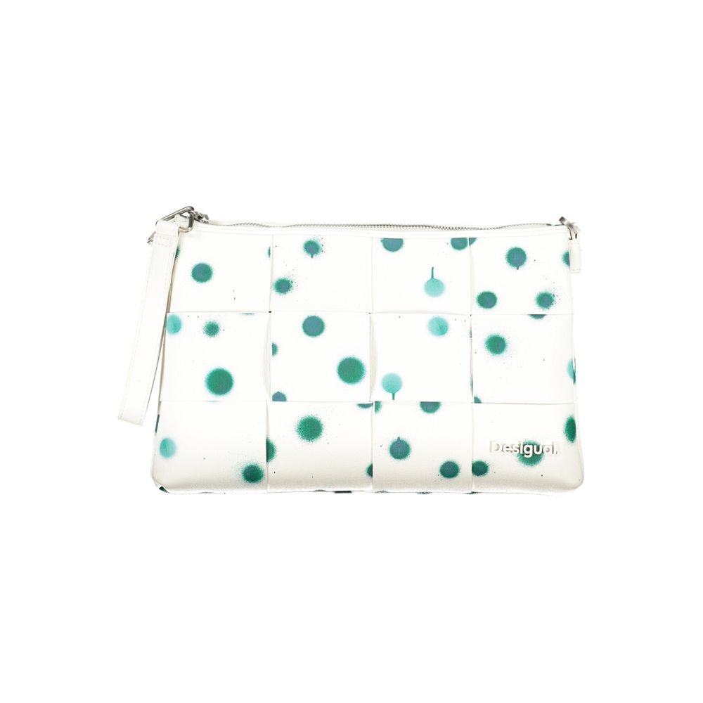 Desigual Sac à Main en Polyéthylène Blanc - Accessoire Chic et Polyvalent