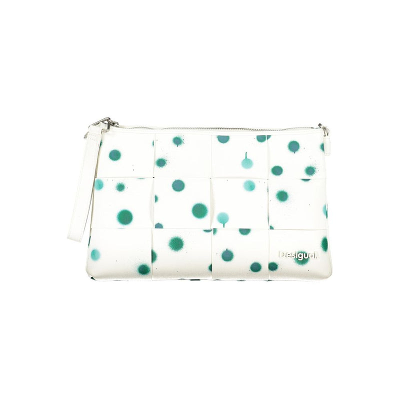 Desigual Sac à Main en Polyéthylène Blanc - Accessoire Chic et Polyvalent