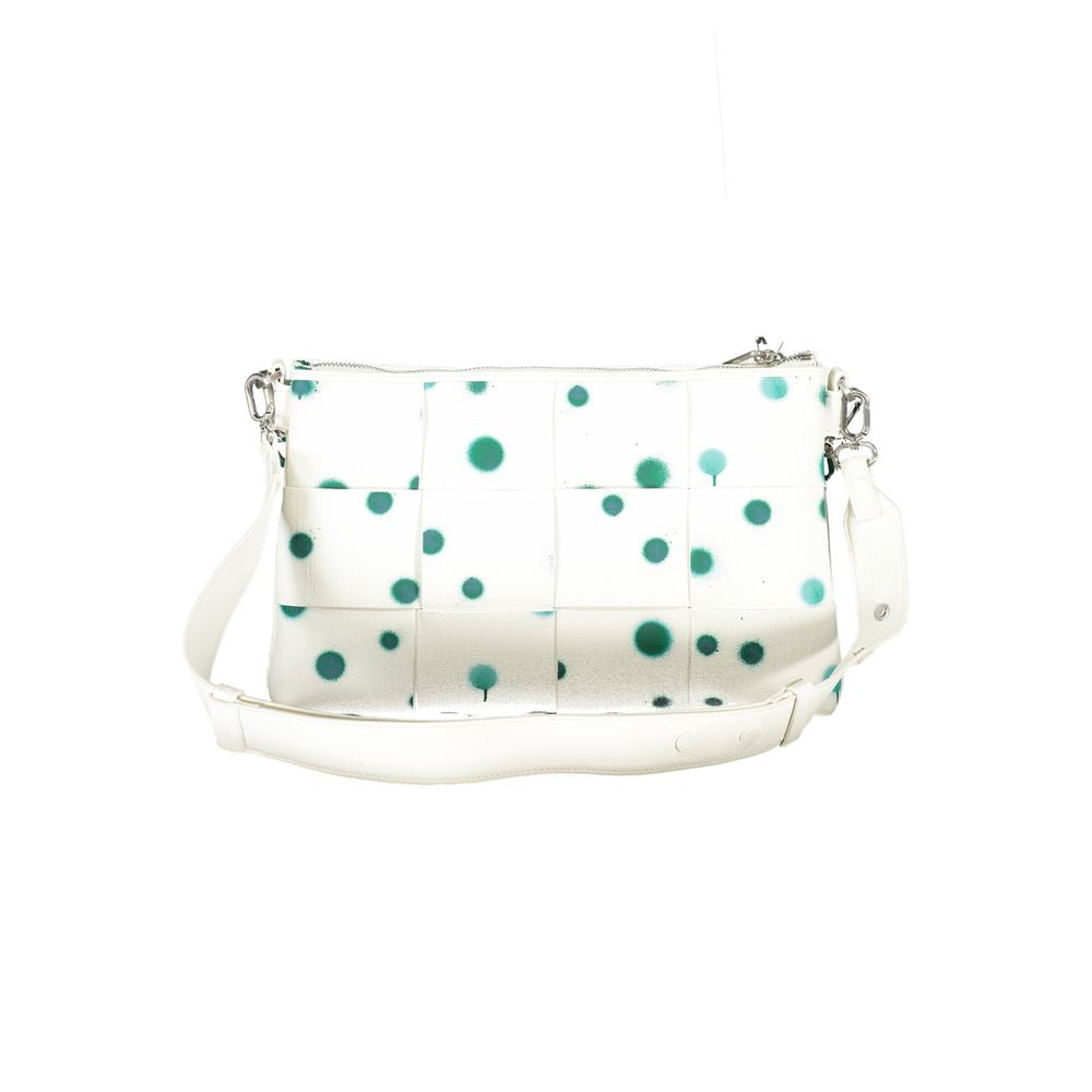 Desigual Sac à Main en Polyéthylène Blanc - Accessoire Chic et Polyvalent