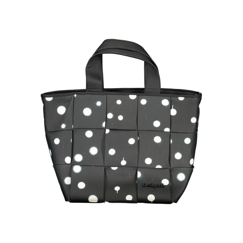 Desigual Black Polyethylene Handbag - Élégant et Polyvalent