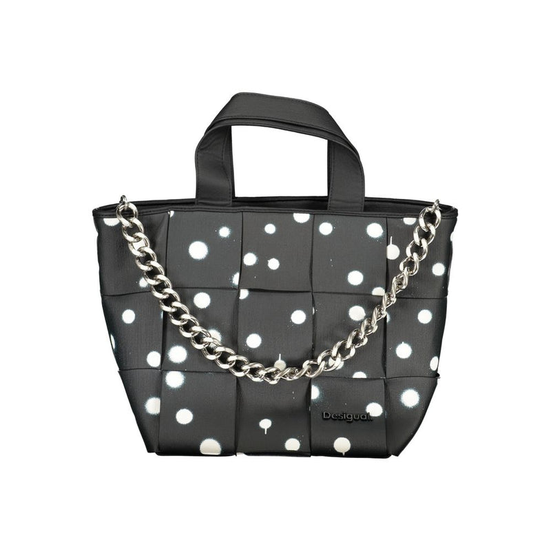 Desigual Black Polyethylene Handbag - Élégant et Polyvalent