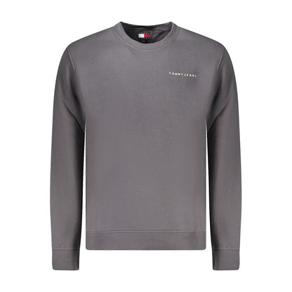 Pull en coton gris pour homme Tommy Hilfiger