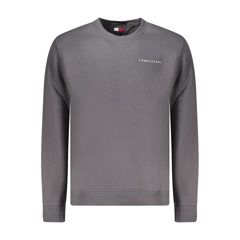 Pull en coton gris pour homme Tommy Hilfiger
