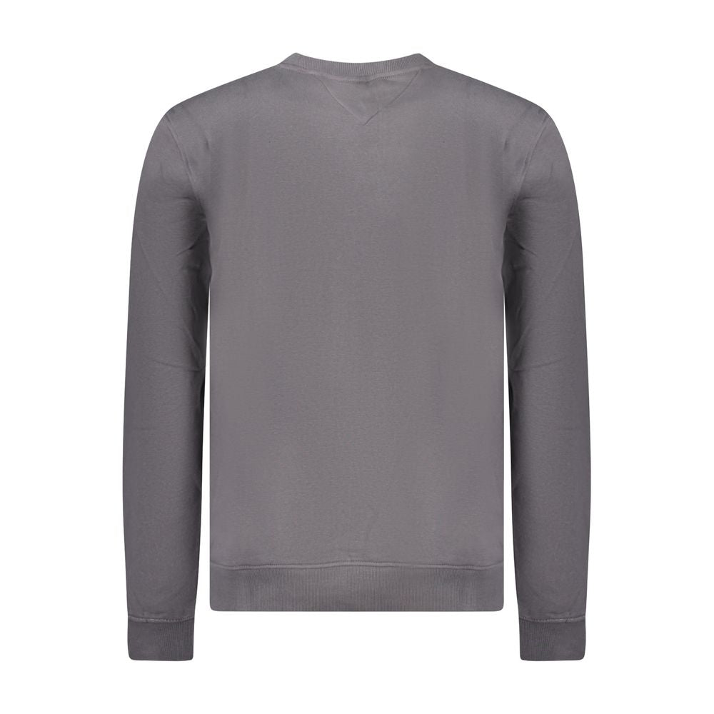 Pull en coton gris pour homme Tommy Hilfiger