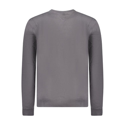 Pull en coton gris pour homme Tommy Hilfiger