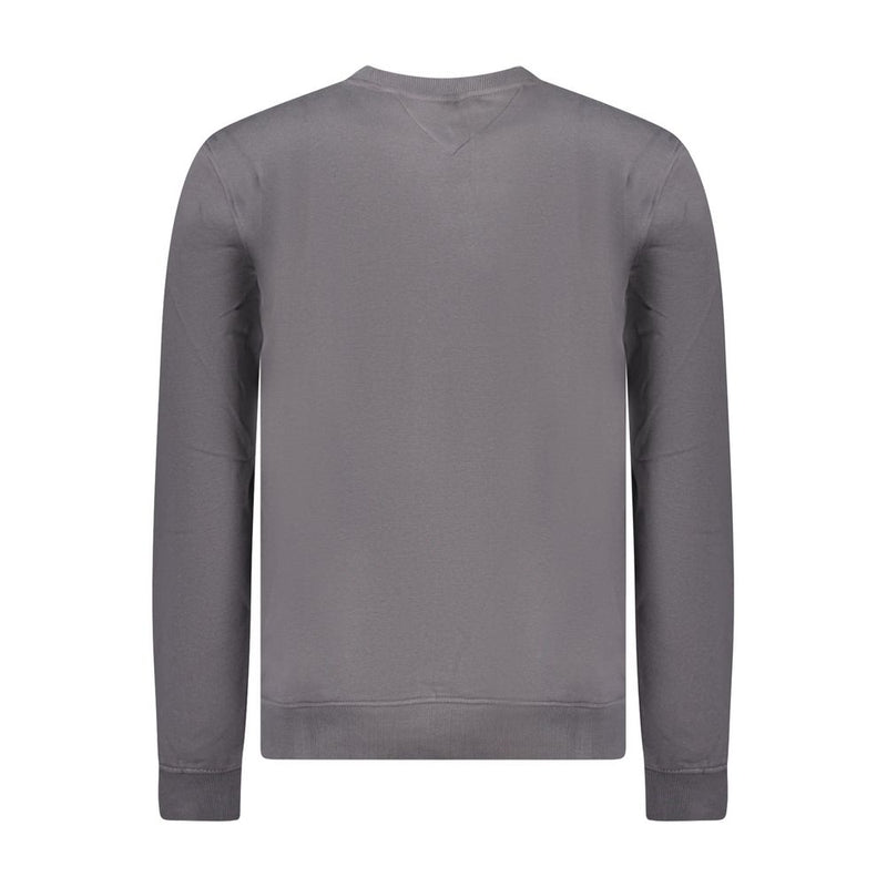 Pull en coton gris pour homme Tommy Hilfiger