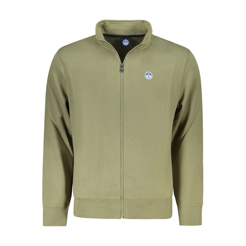 North Sails groene katoenen herensweater