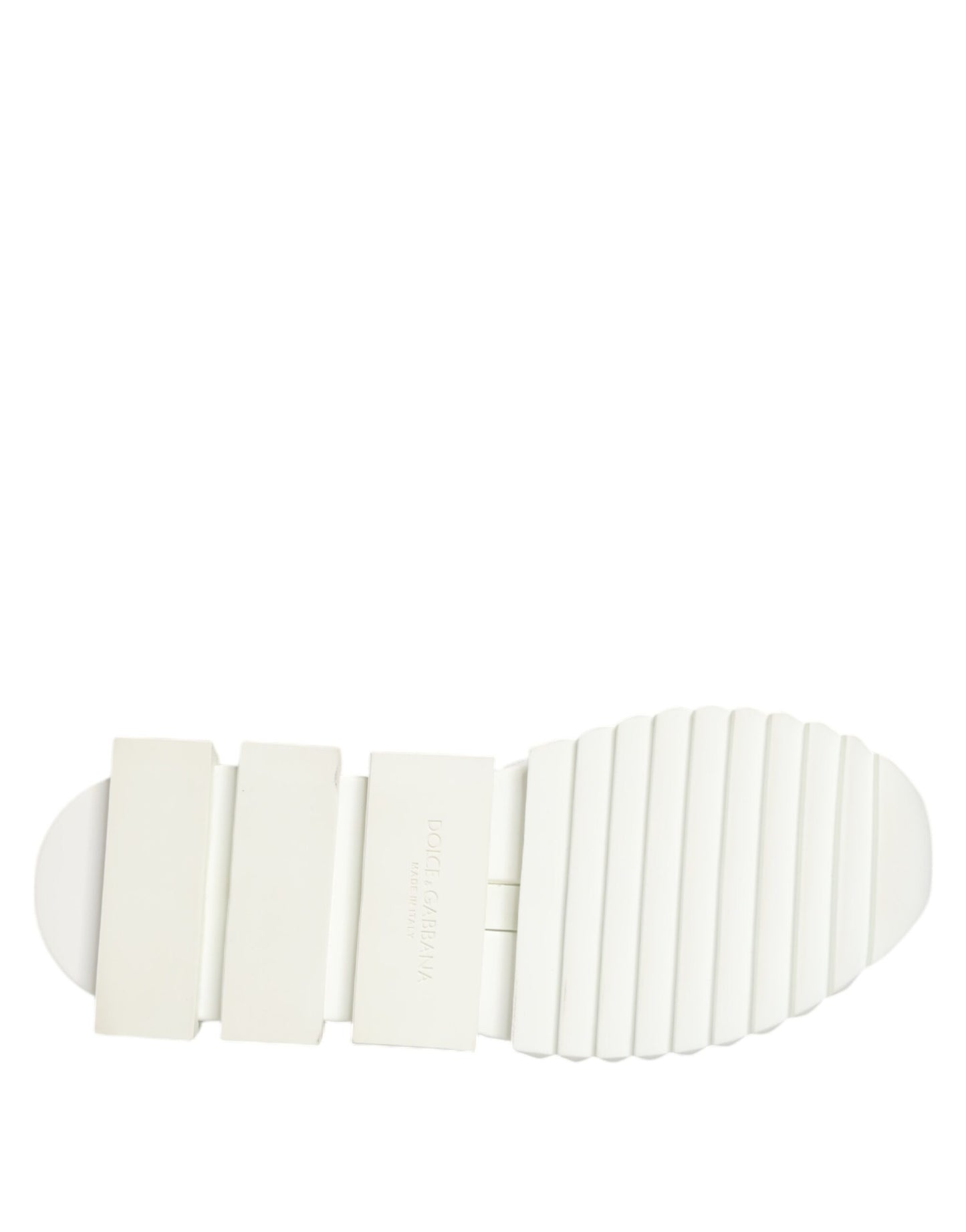 Dolce & Gabbana White Sorrento Low Top Lace Up Sneakers Shoes