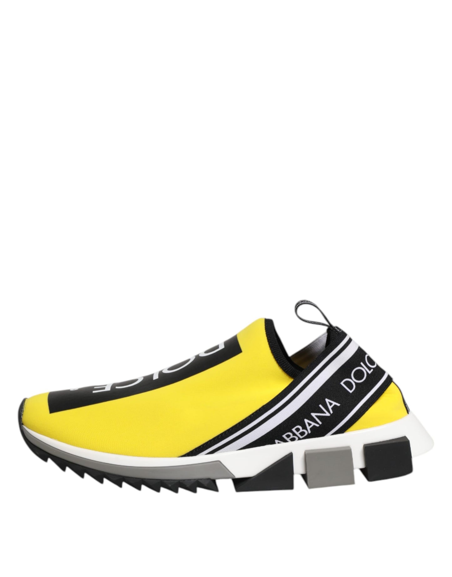 Sneakers basses Sorrento Dolce & Gabbana, logo jaune.