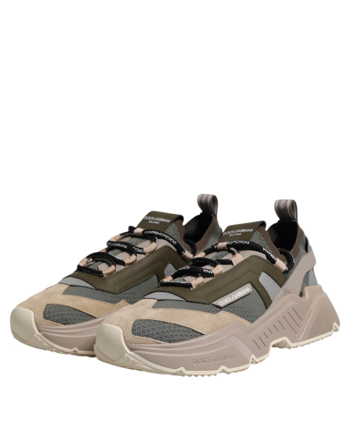 Dolce & Gabbana Multicolor Daymaster Low Top Sneakers Shoes