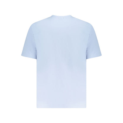 T-shirt homme en coton bleu Hugo Boss
