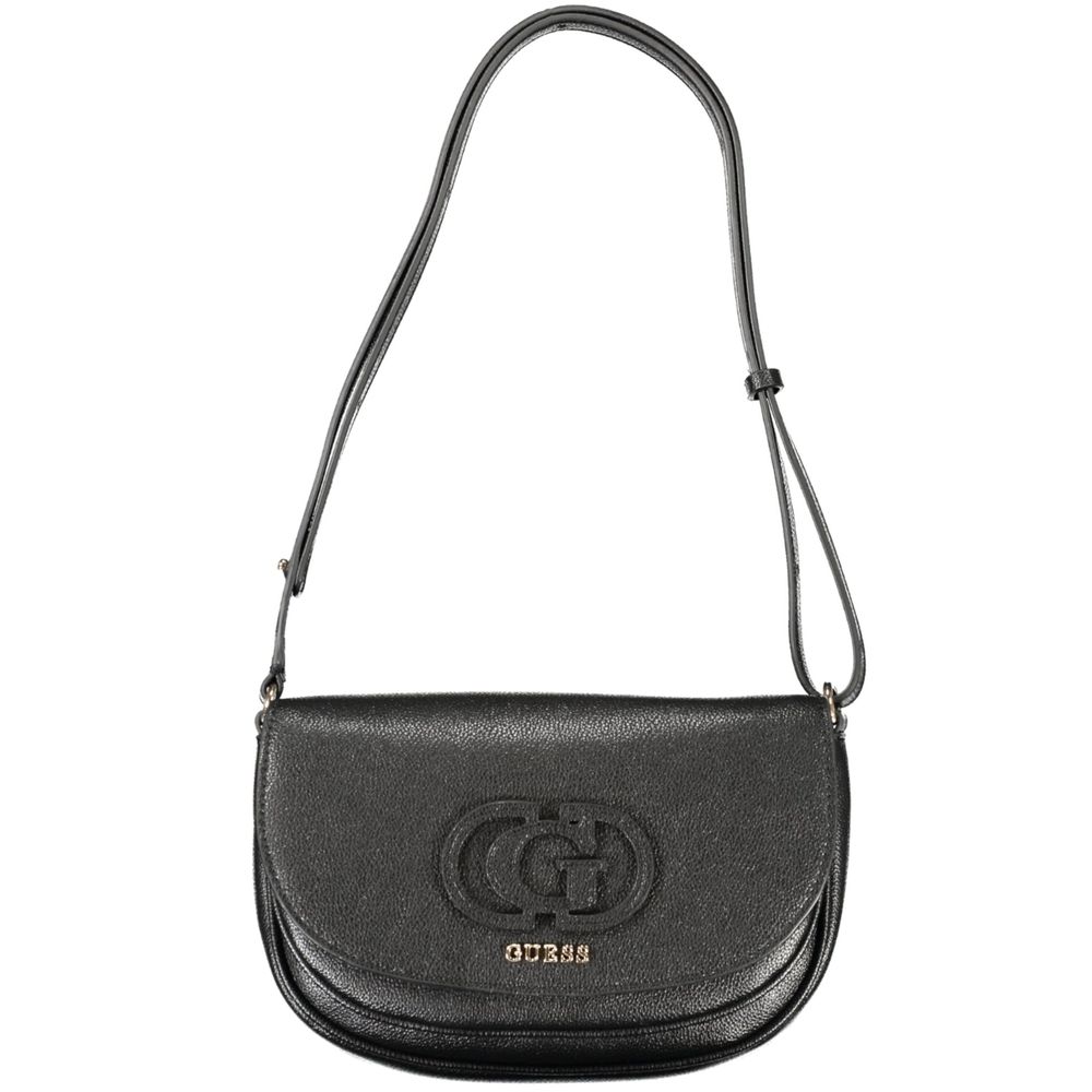 Guess Jeans Black Polyethylene ‘Calebra’ Handbag for Women