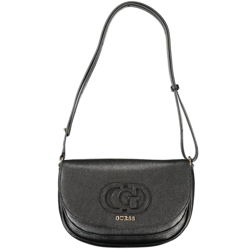 Guess Jeans Black Polyethylene ‘Calebra’ Handbag for Women