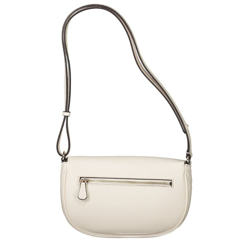 Guess Jeans Calebra Bag - Élégant Sac à Main Blanc pour Femme