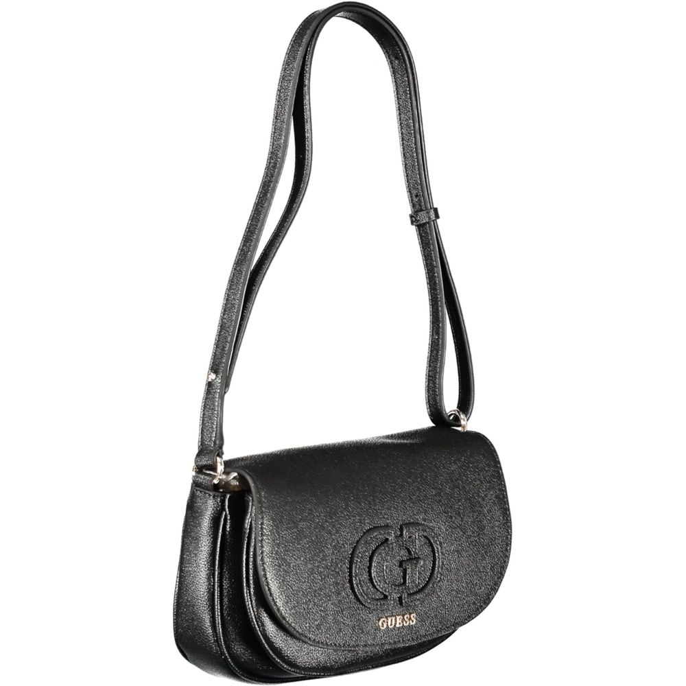 Guess Jeans Black Polyethylene ‘Calebra’ Handbag for Women