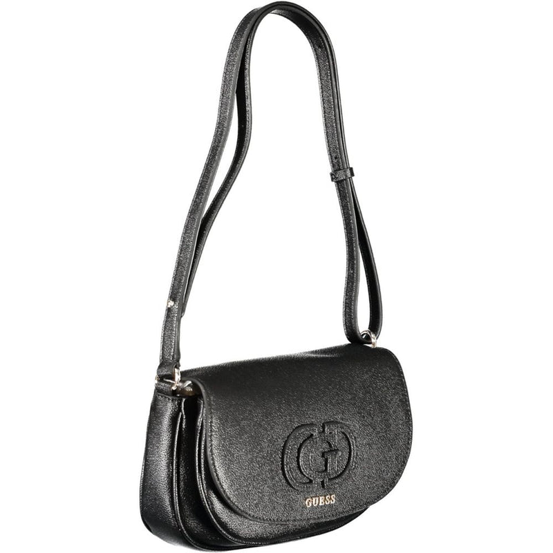 Guess Jeans Black Polyethylene ‘Calebra’ Handbag for Women