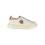 Blauer White Leather Women Sneaker - Stylish Comfort