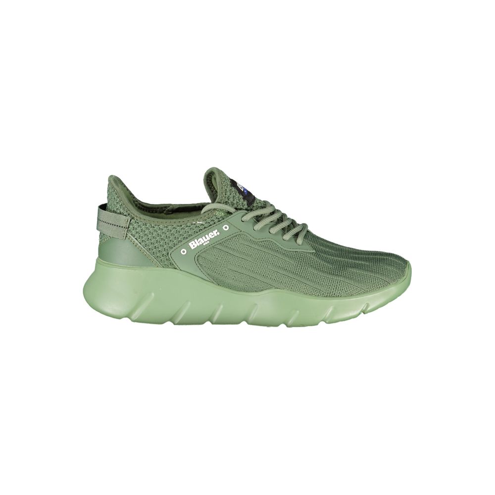 Blauer Green Polyester Men Sneaker - Urban Style Footwear