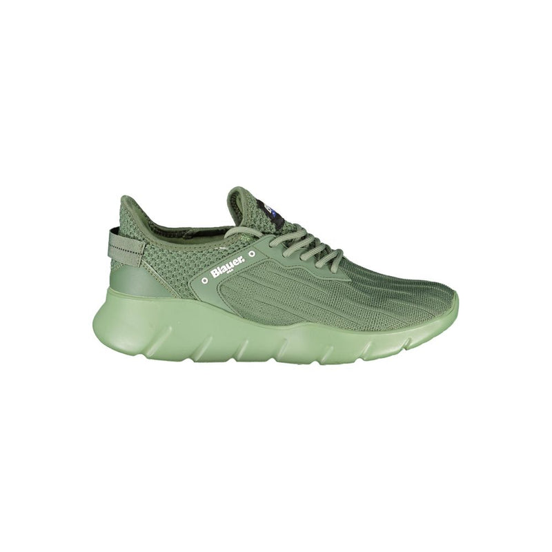 Blauer Green Polyester Men Sneaker - Urban Style Footwear