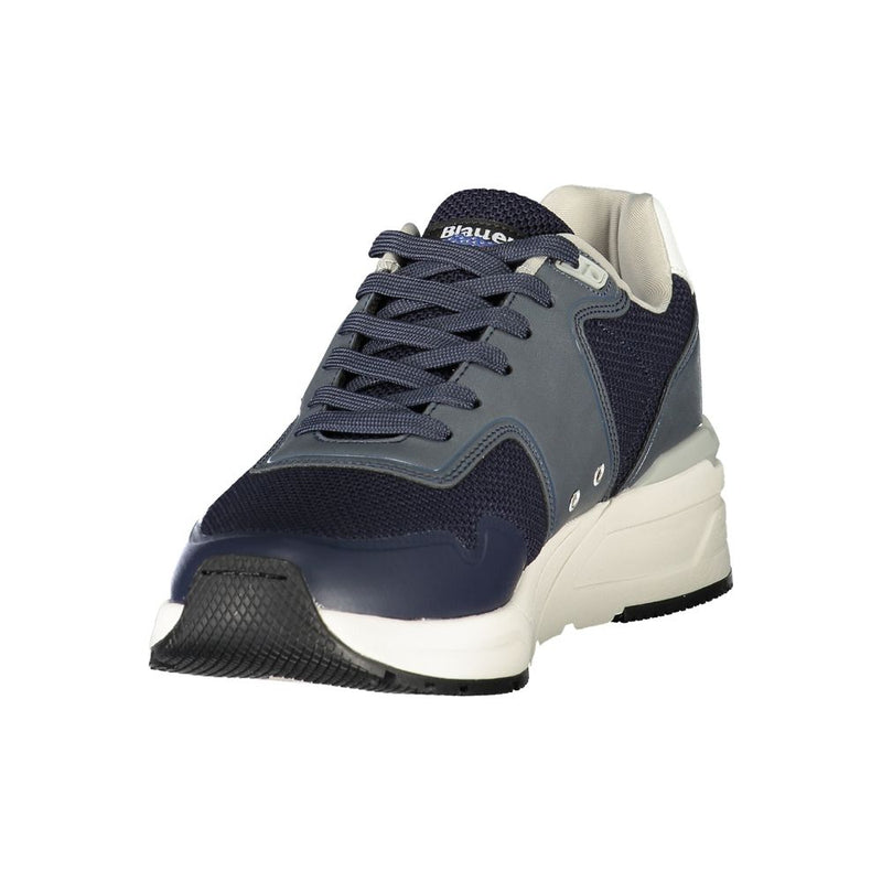 Blauer Blue Polyester Men Sneaker - Stylish Comfort