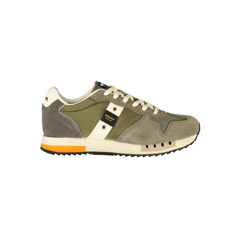 Blauer Green Polyester Men Sneaker - Allure Sportive et Élégante