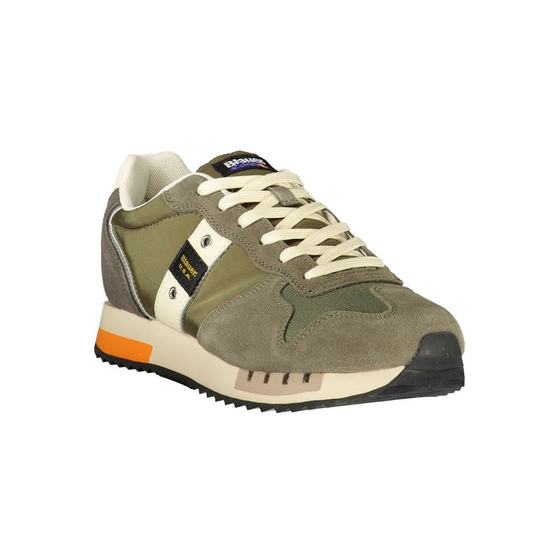 Blauer Green Polyester Men Sneaker - Allure Sportive et Élégante