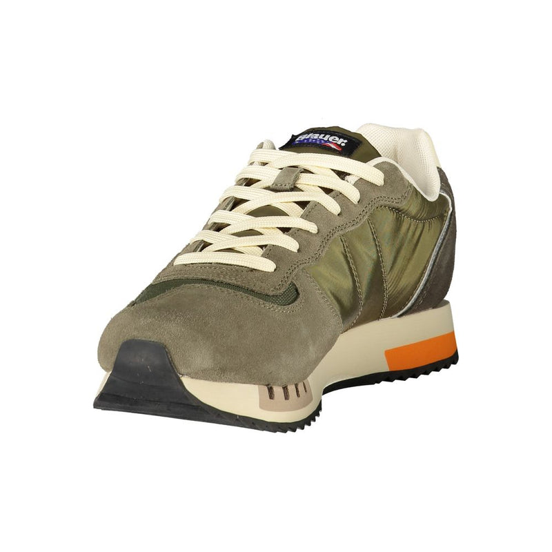 Blauer Green Polyester Men Sneaker - Allure Sportive et Élégante