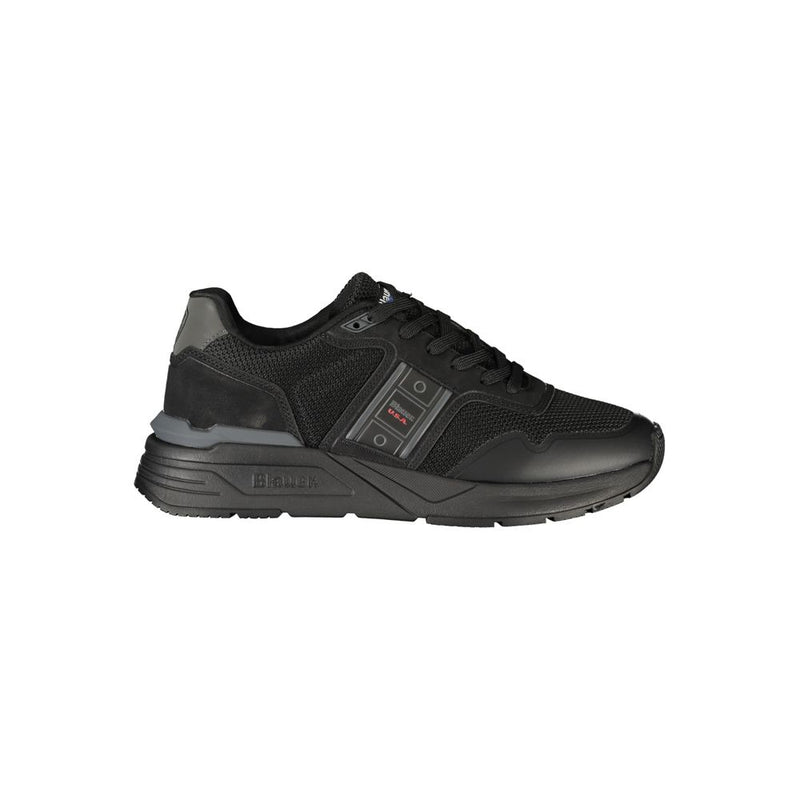Blauer Black Polyester Men's Sneaker - Stylish Athletic Footwear