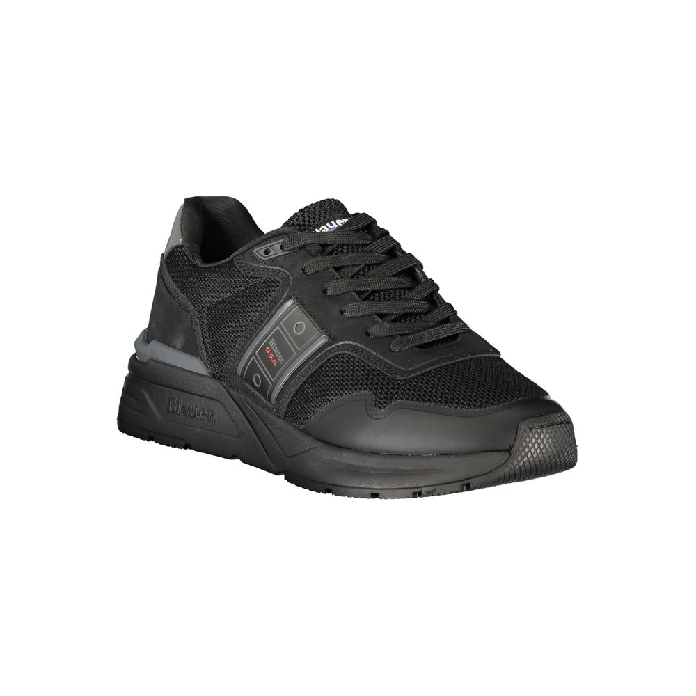 Blauer Black Polyester Men's Sneaker - Stylish Athletic Footwear