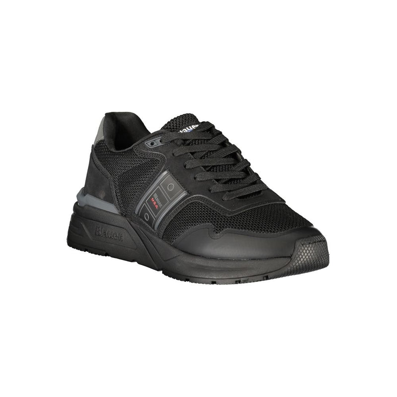 Blauer Black Polyester Men's Sneaker - Stylish Athletic Footwear
