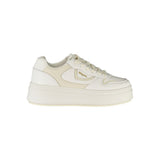 Blauer White Leather Women Sneaker - Stylish Comfort
